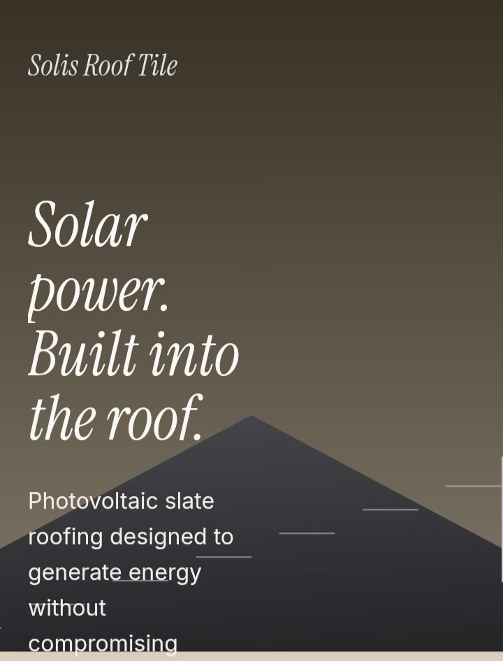 Solis Roof Tile cover